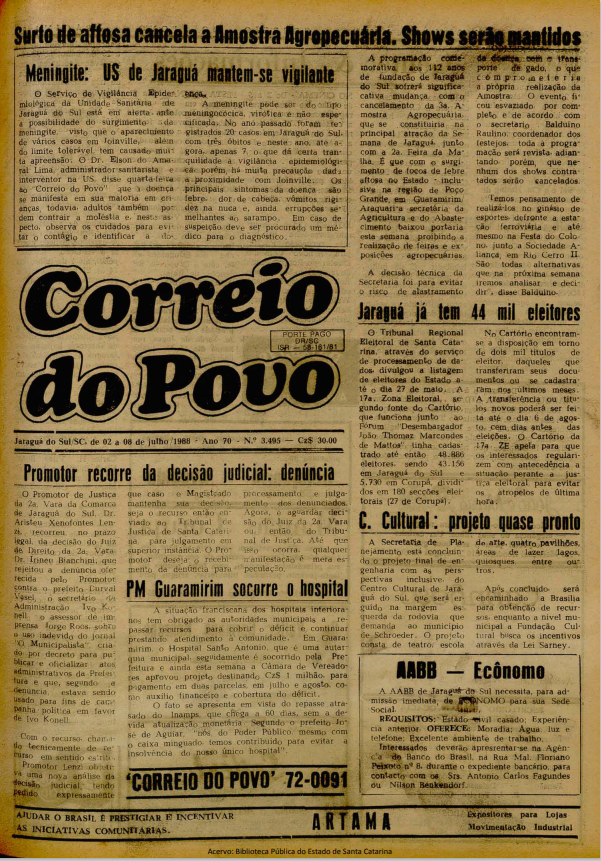 Jornal Digital O Correio do Povo edição 883495