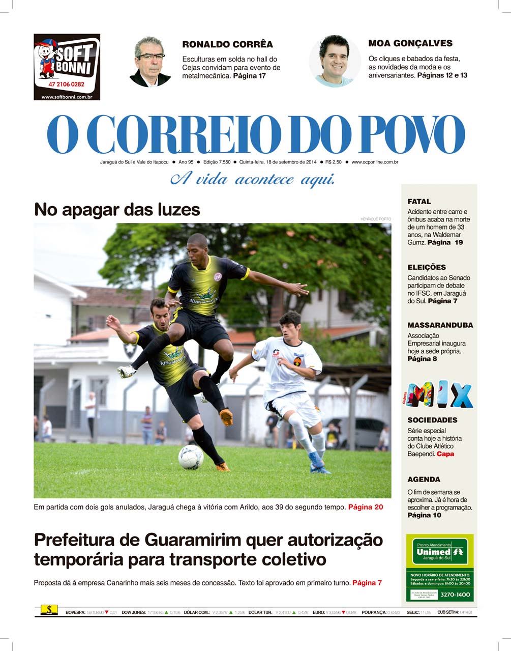 Jornal Digital O Correio do Povo edição 7550