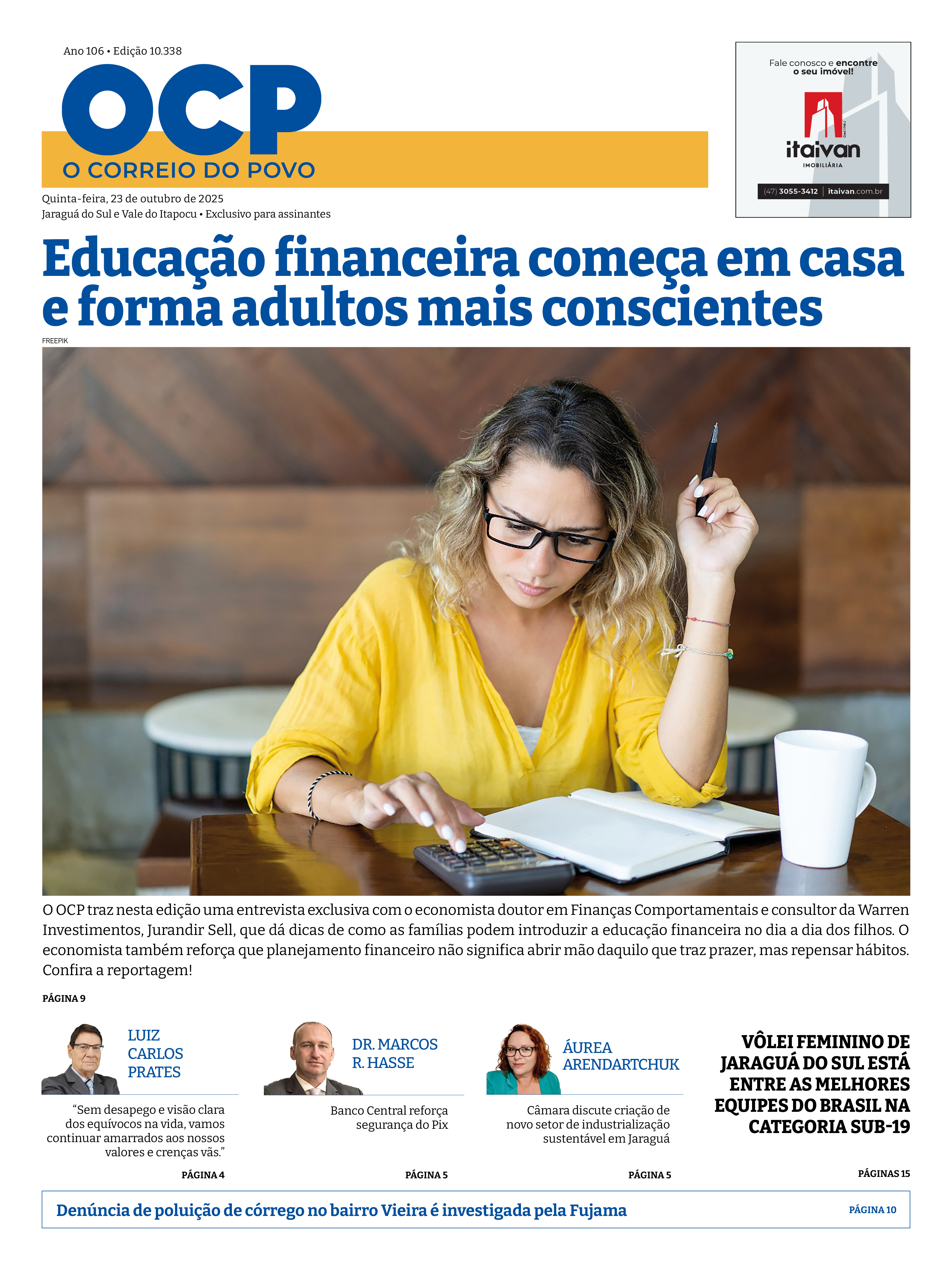 Jornal Digital O Correio do Povo edição 231025