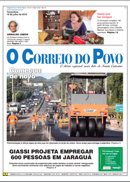 Jornal Digital O Correio do Povo edição 8023