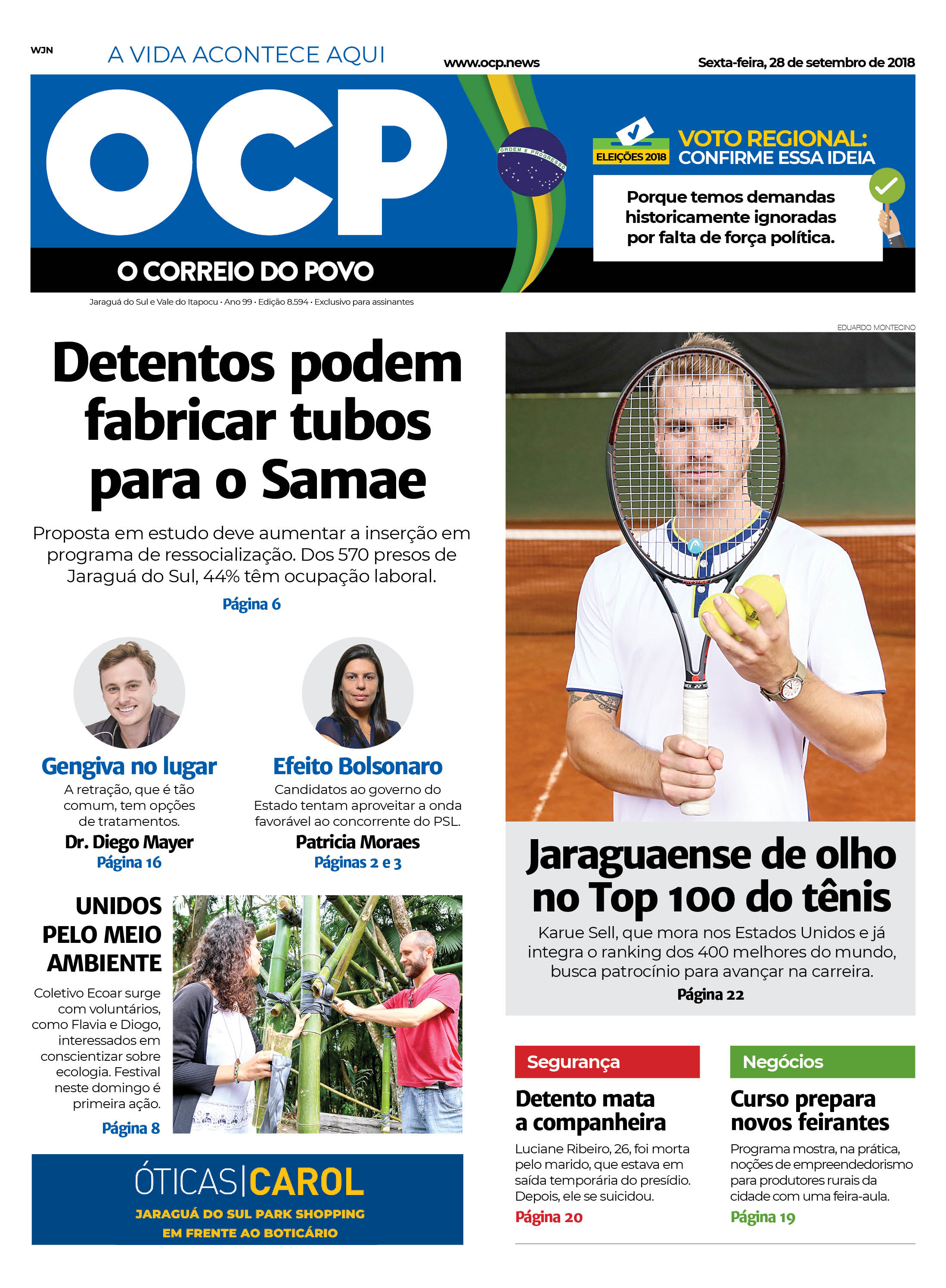 Jornal Digital O Correio do Povo edição 280918