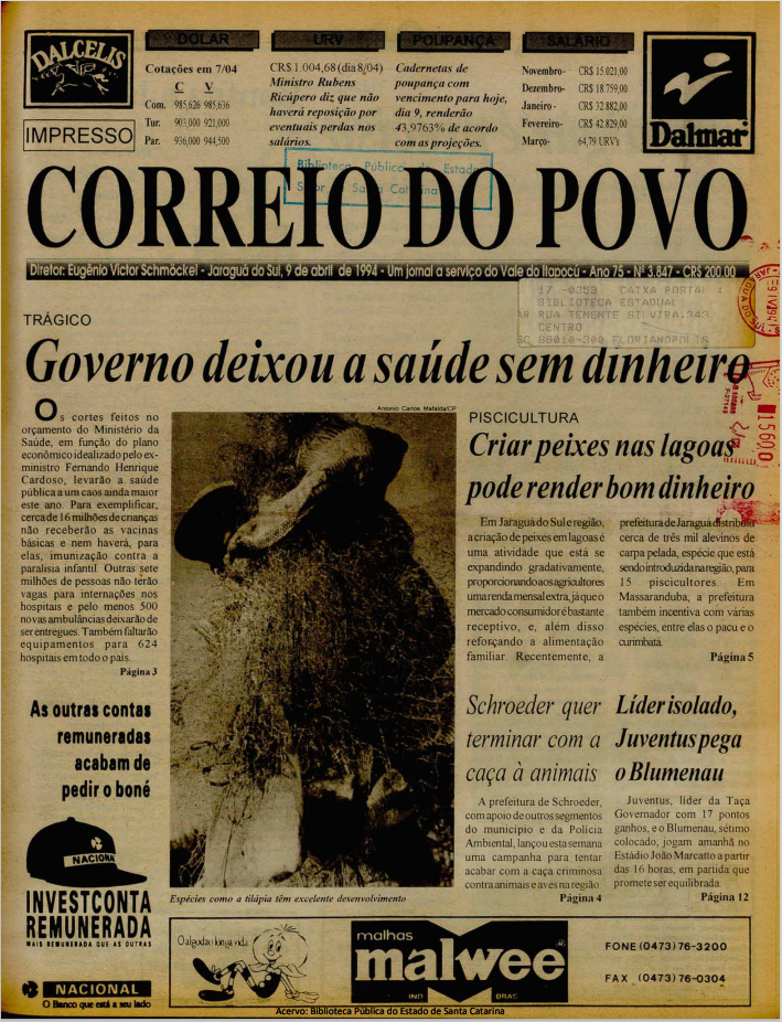 Jornal Digital O Correio do Povo edição 943847
