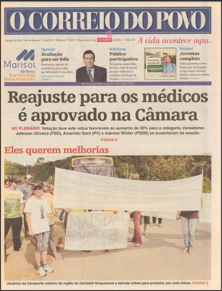 Jornal Digital O Correio do Povo edição 7310