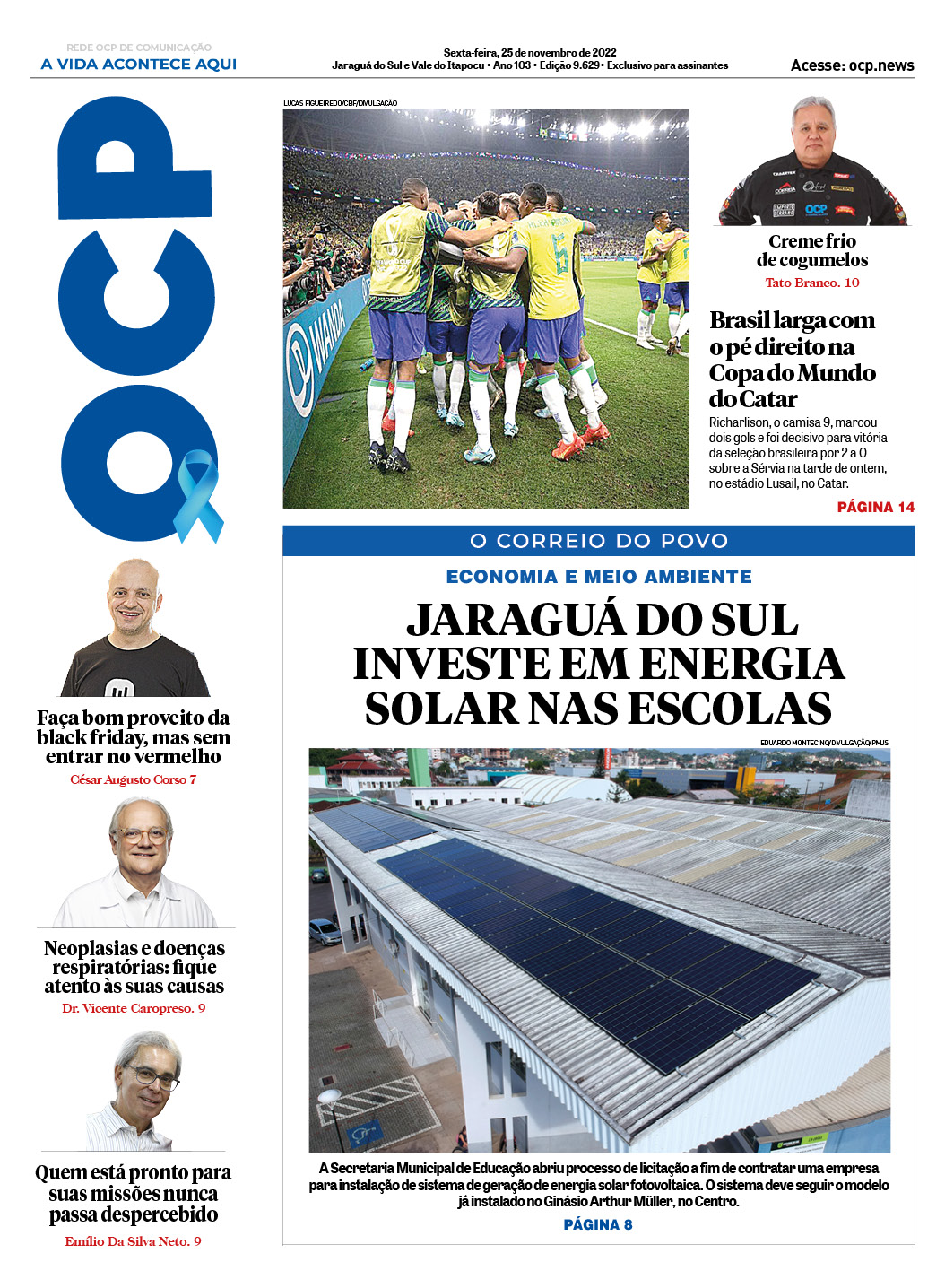 Jornal Digital O Correio do Povo edição 251122