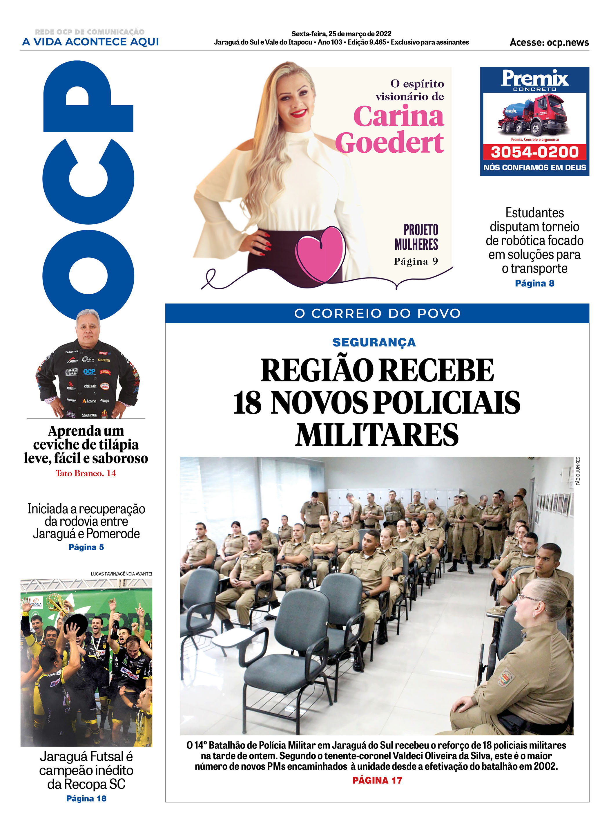 Jornal Digital O Correio do Povo edição 250322