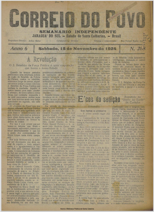 Jornal Digital O Correio do Povo edição 124288