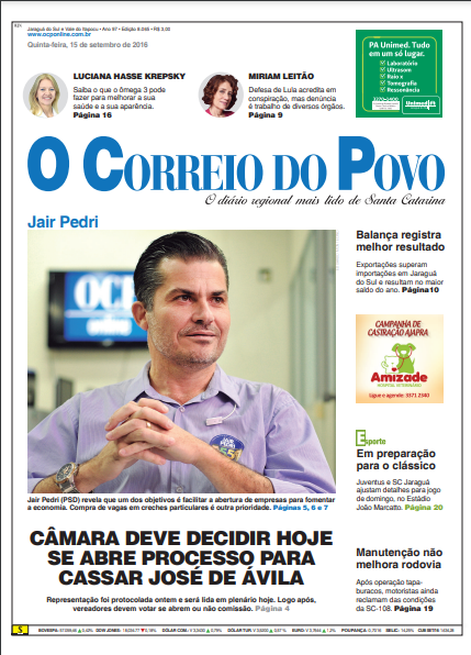 Jornal Digital O Correio do Povo edição 8065