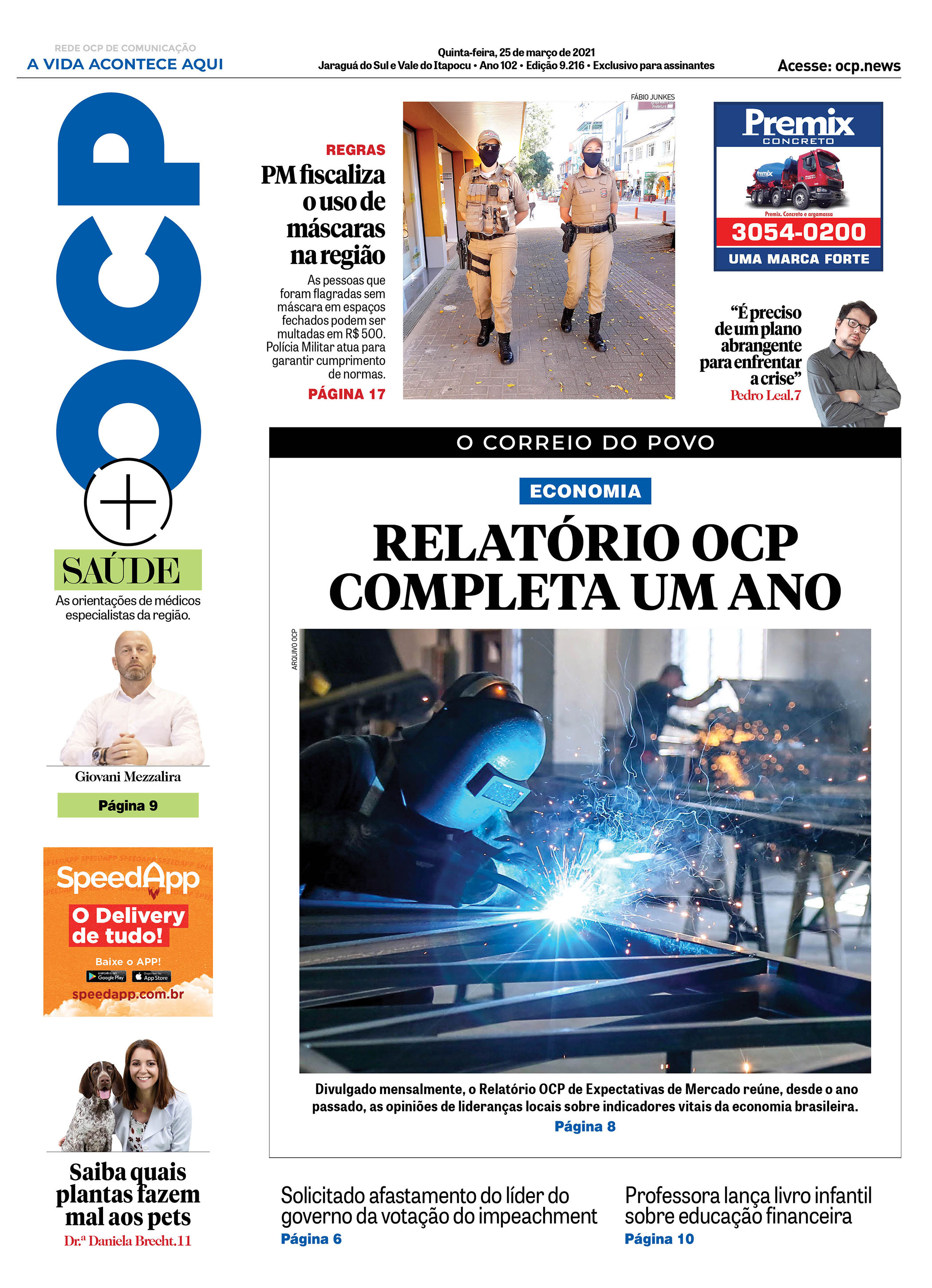 Jornal Digital O Correio do Povo edição 250321