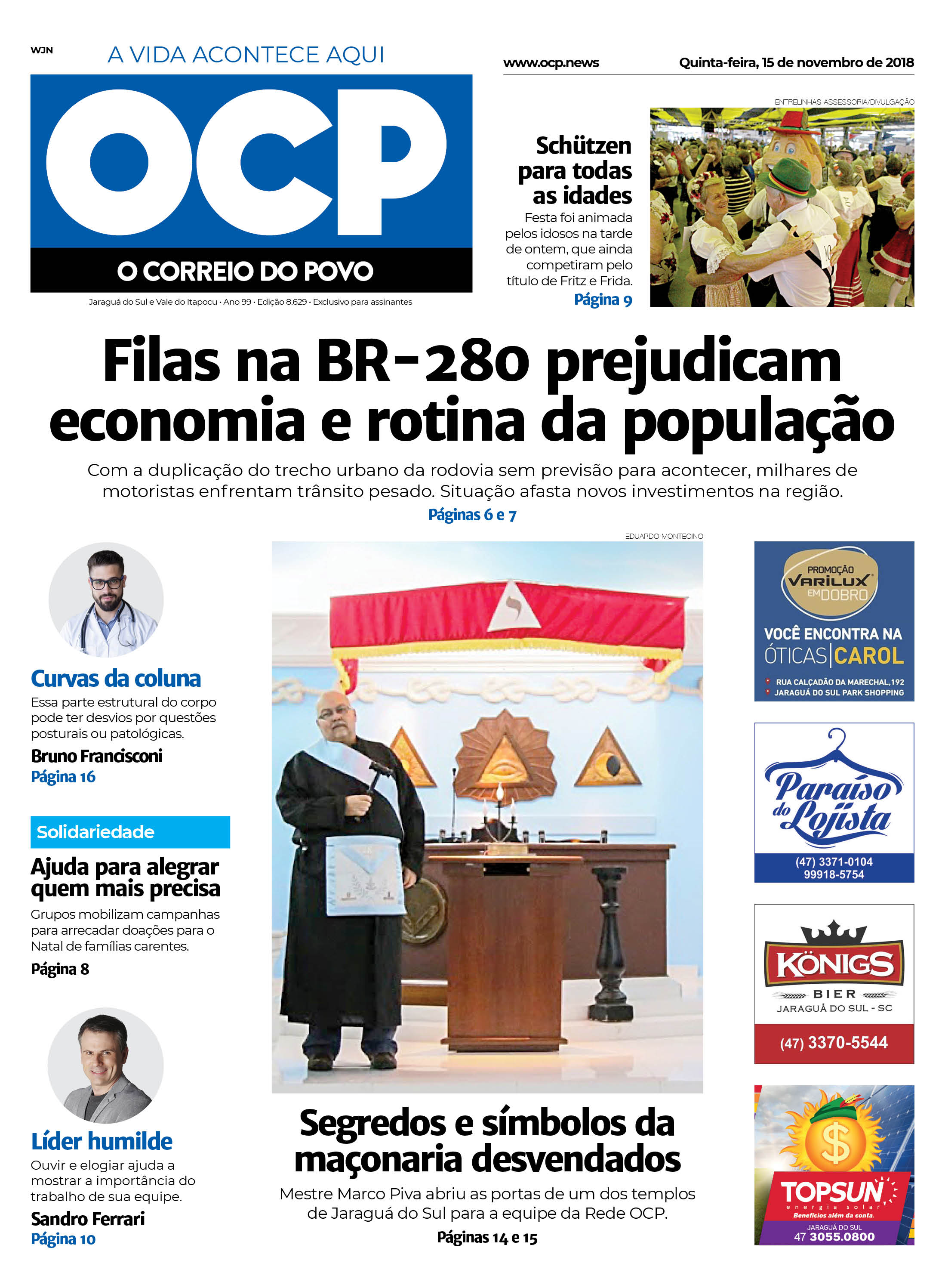 Jornal Digital O Correio do Povo edição 151118