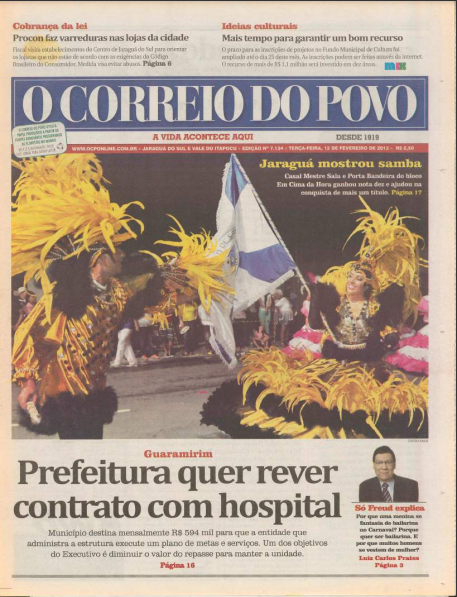 Jornal Digital O Correio do Povo edição 7134