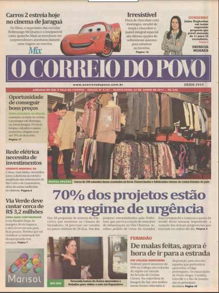 Jornal Digital O Correio do Povo edição 6707
