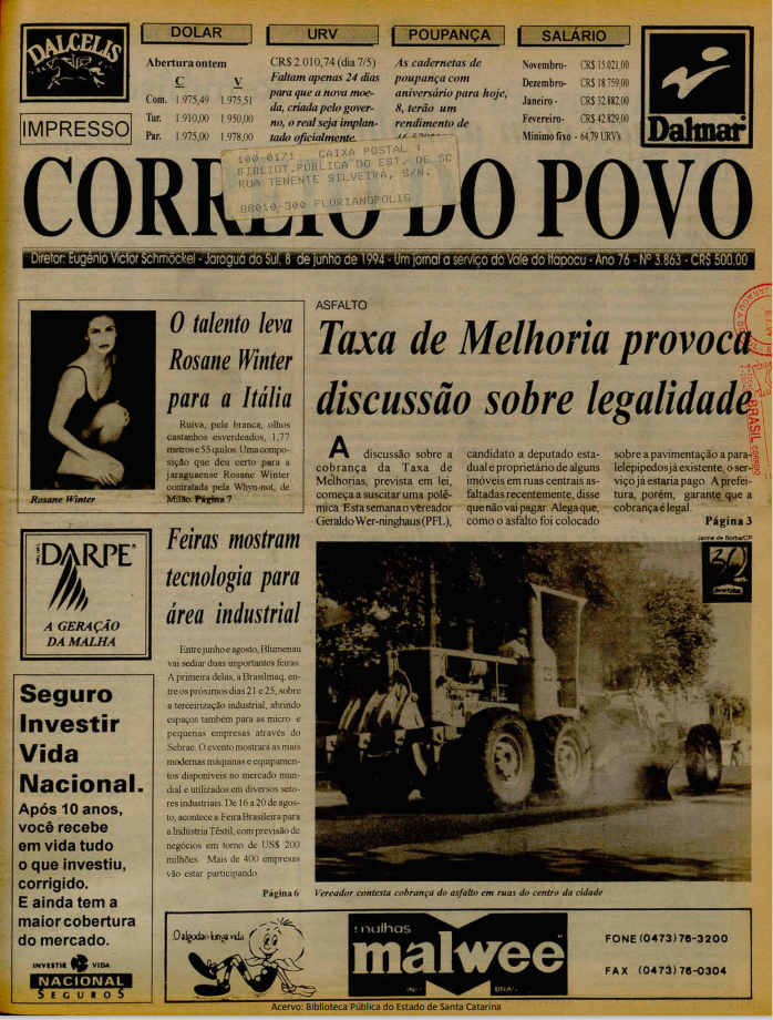 Jornal Digital O Correio do Povo edição 943863