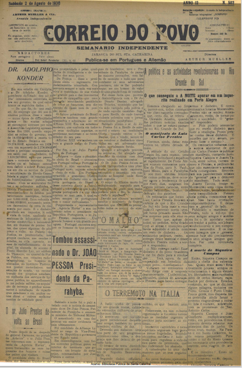 Jornal Digital O Correio do Povo edição 130582