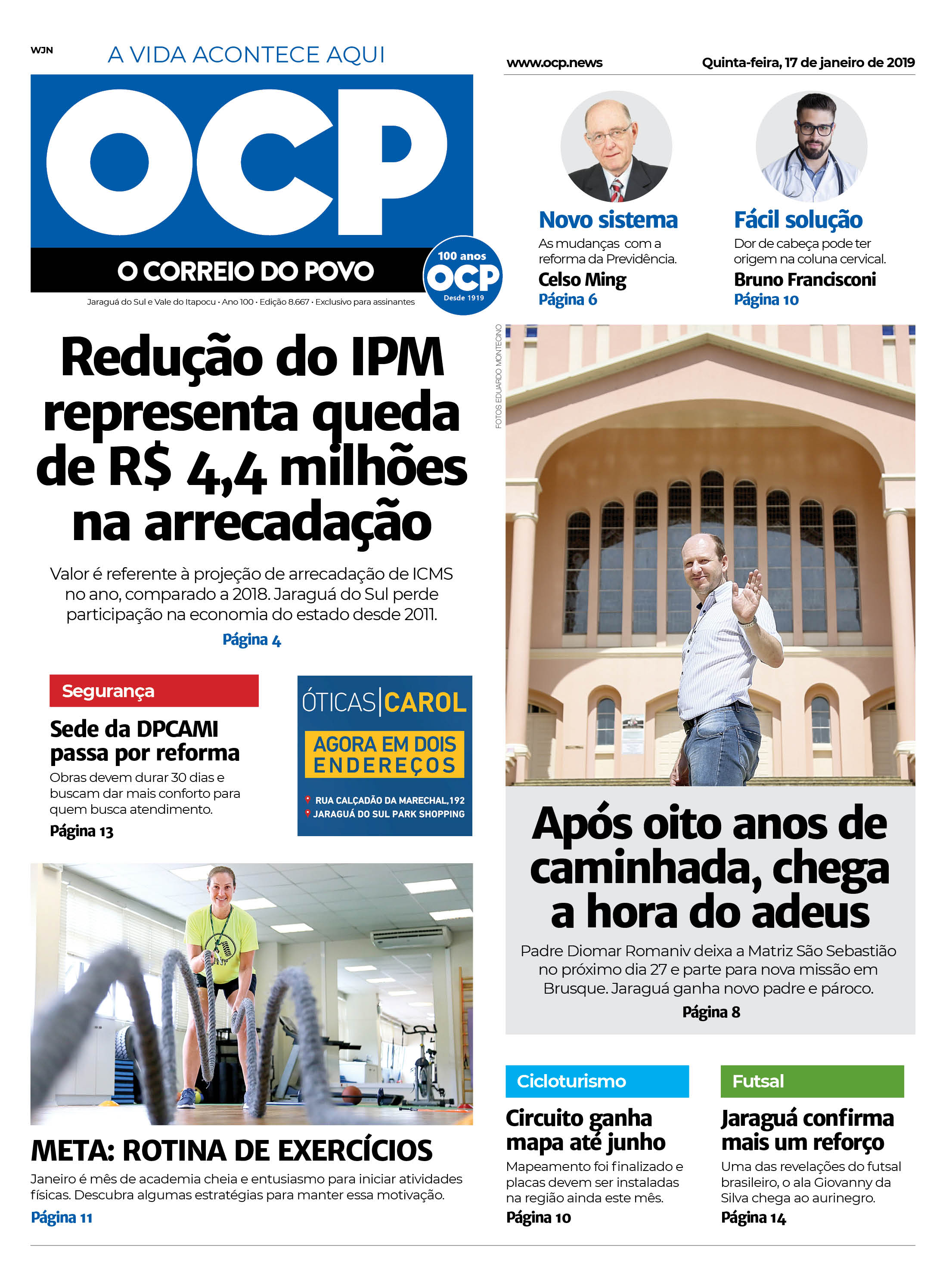 Jornal Digital O Correio do Povo edição 170119