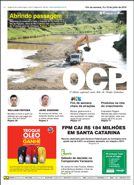 Jornal Digital O Correio do Povo edição 8017