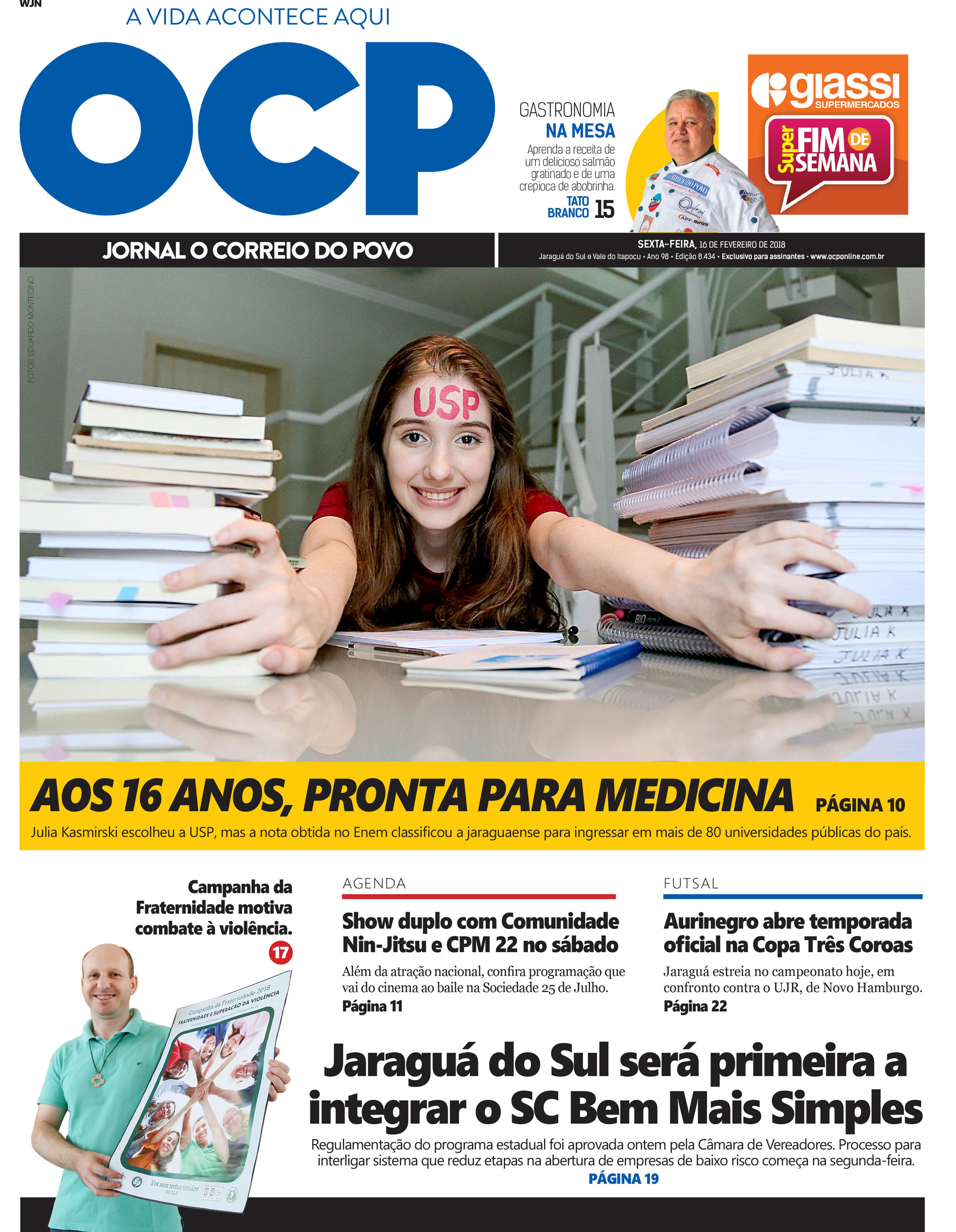Jornal Digital O Correio do Povo edição 160218