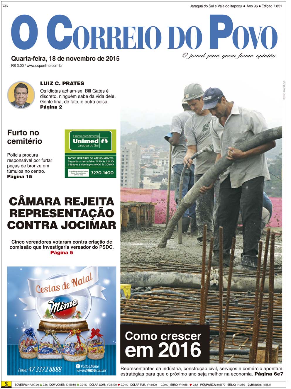 Jornal Digital O Correio do Povo edição 7851