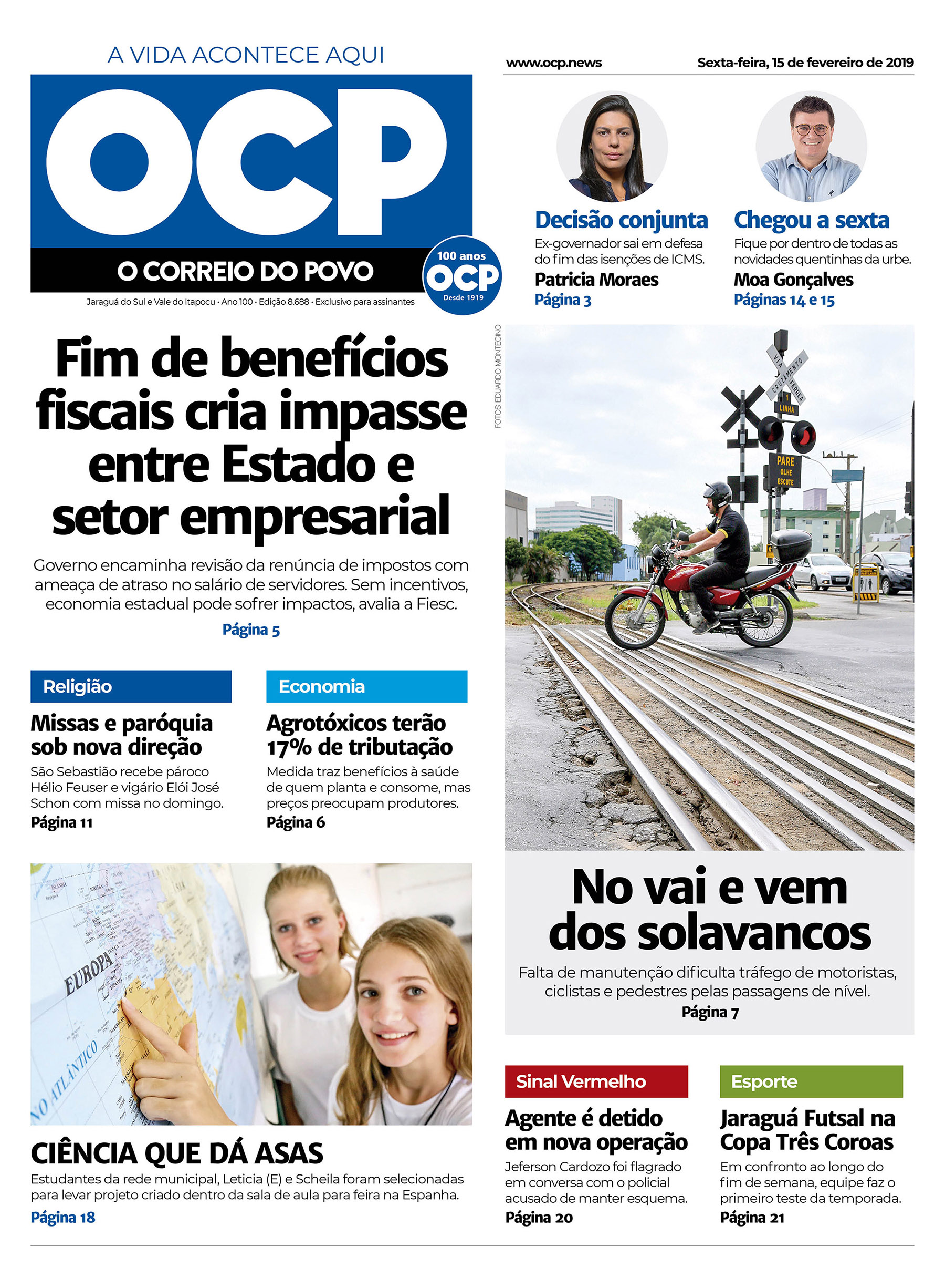 Jornal Digital O Correio do Povo edição 150219