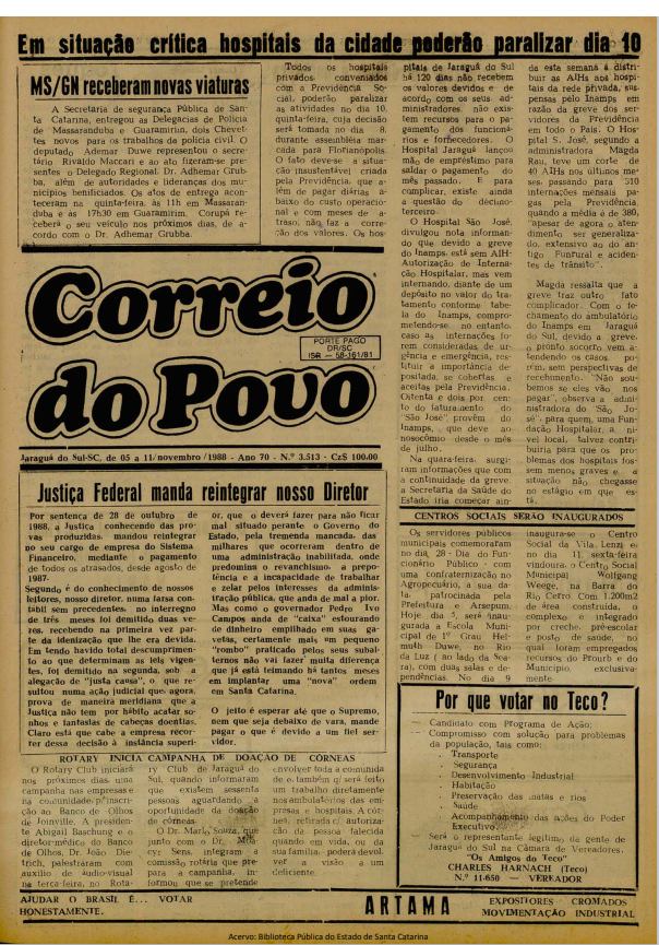 Jornal Digital O Correio do Povo edição 883513