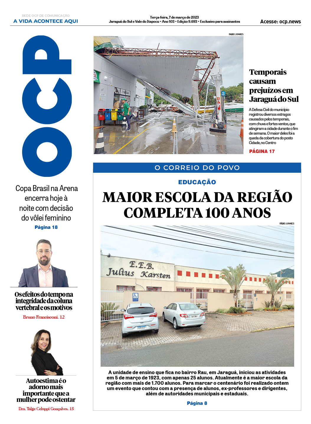 Jornal Digital O Correio do Povo edição 70323