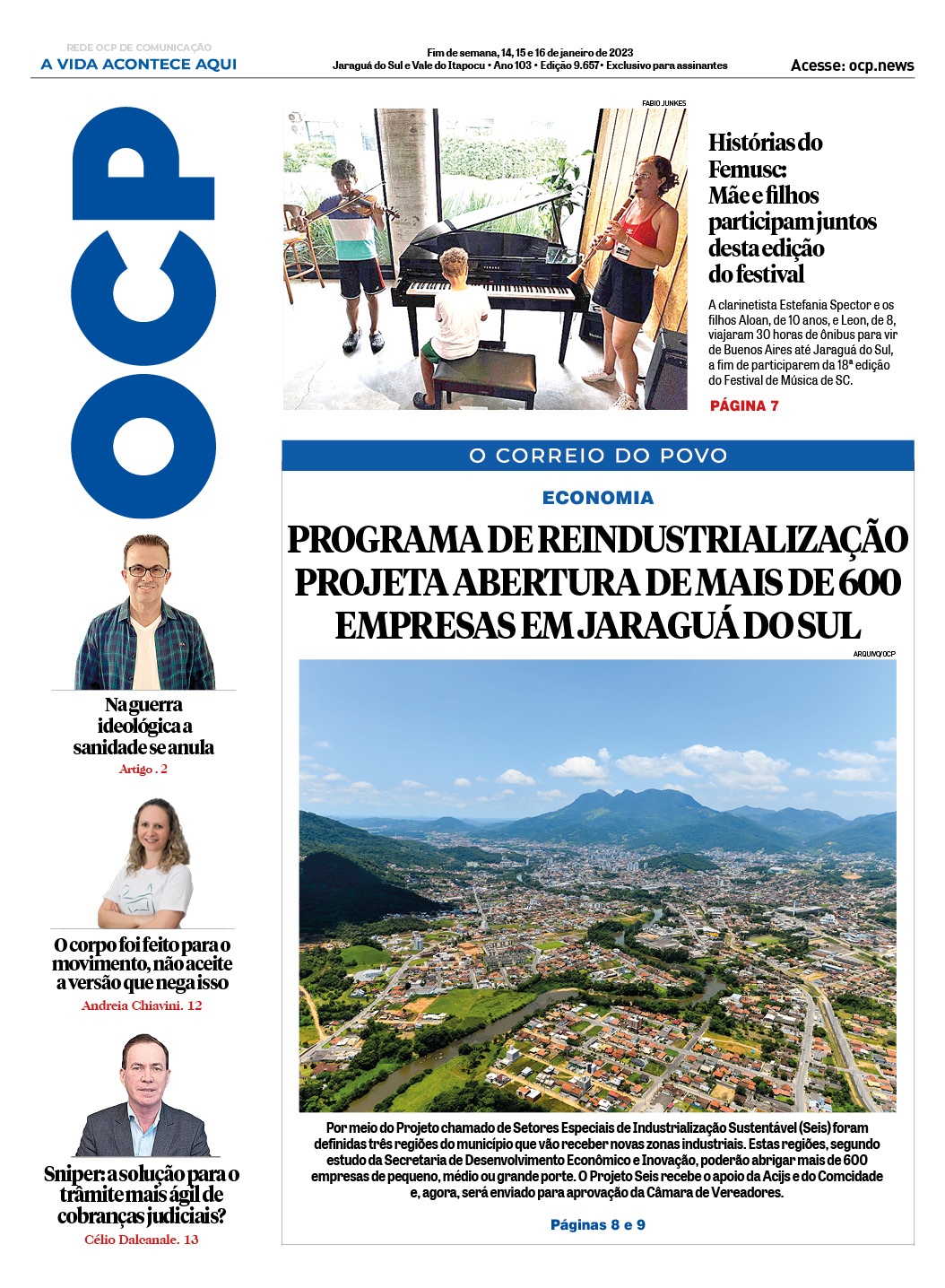 Jornal Digital O Correio do Povo edição 140123