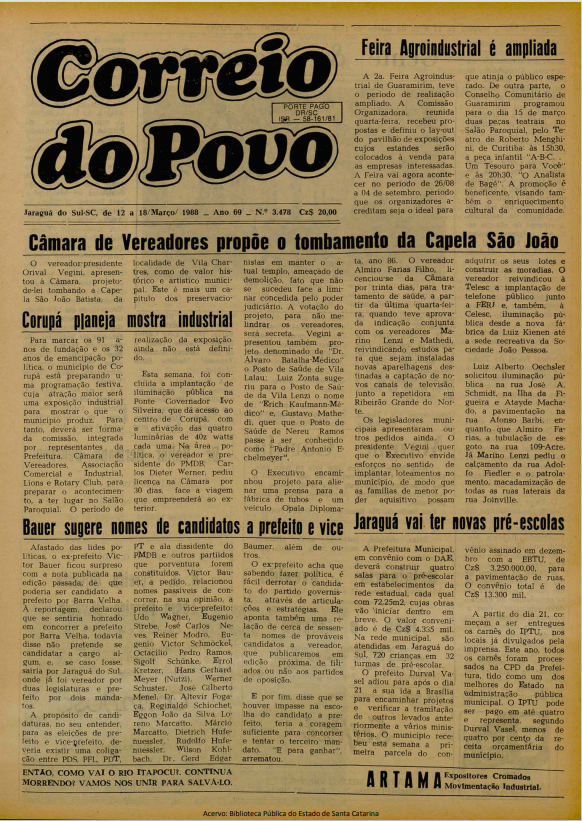 Jornal Digital O Correio do Povo edição 883478