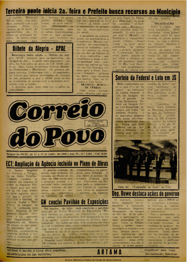 Jornal Digital O Correio do Povo edição 883491