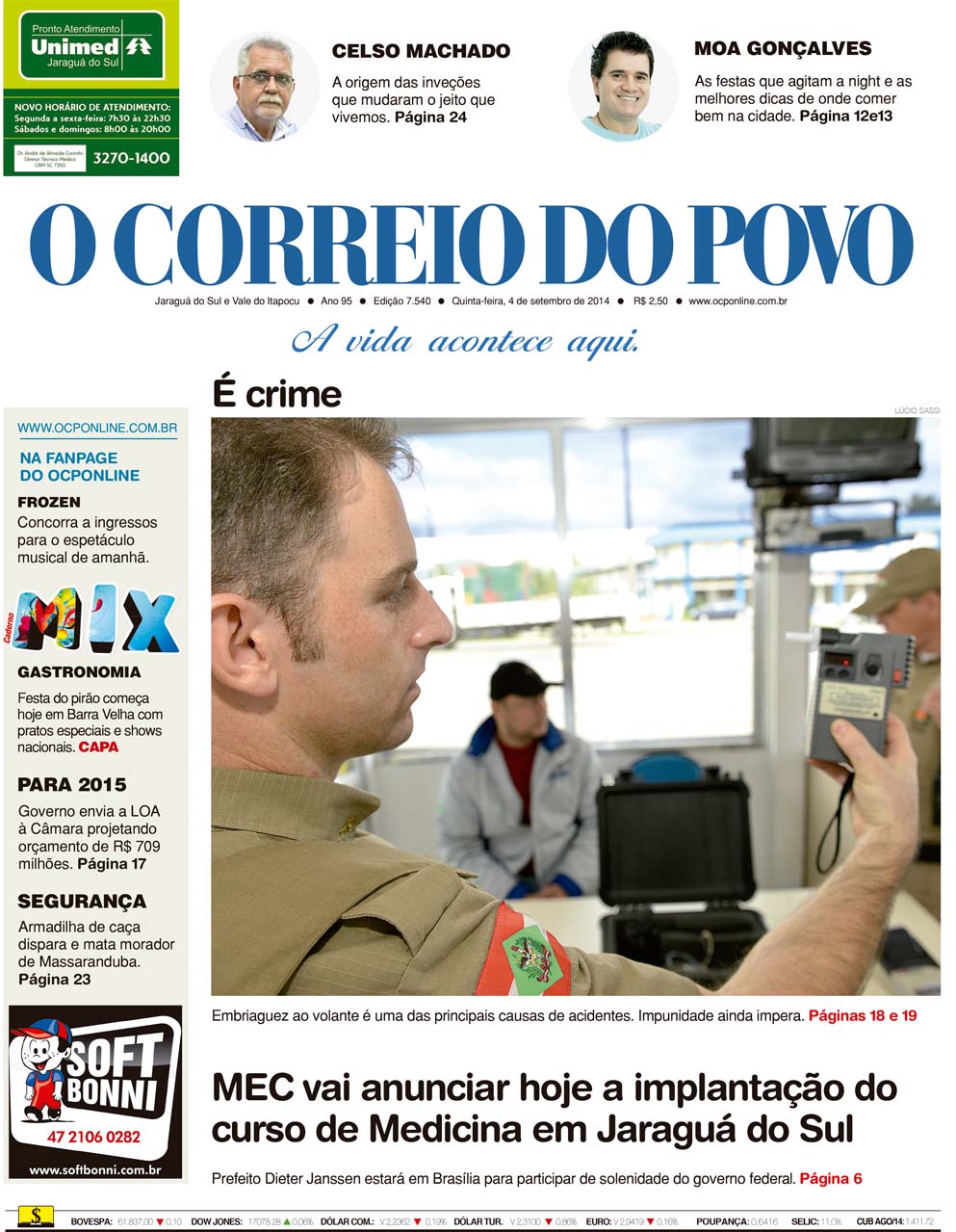 Jornal Digital O Correio do Povo edição 7540