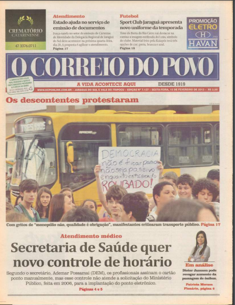 Jornal Digital O Correio do Povo edição 7137