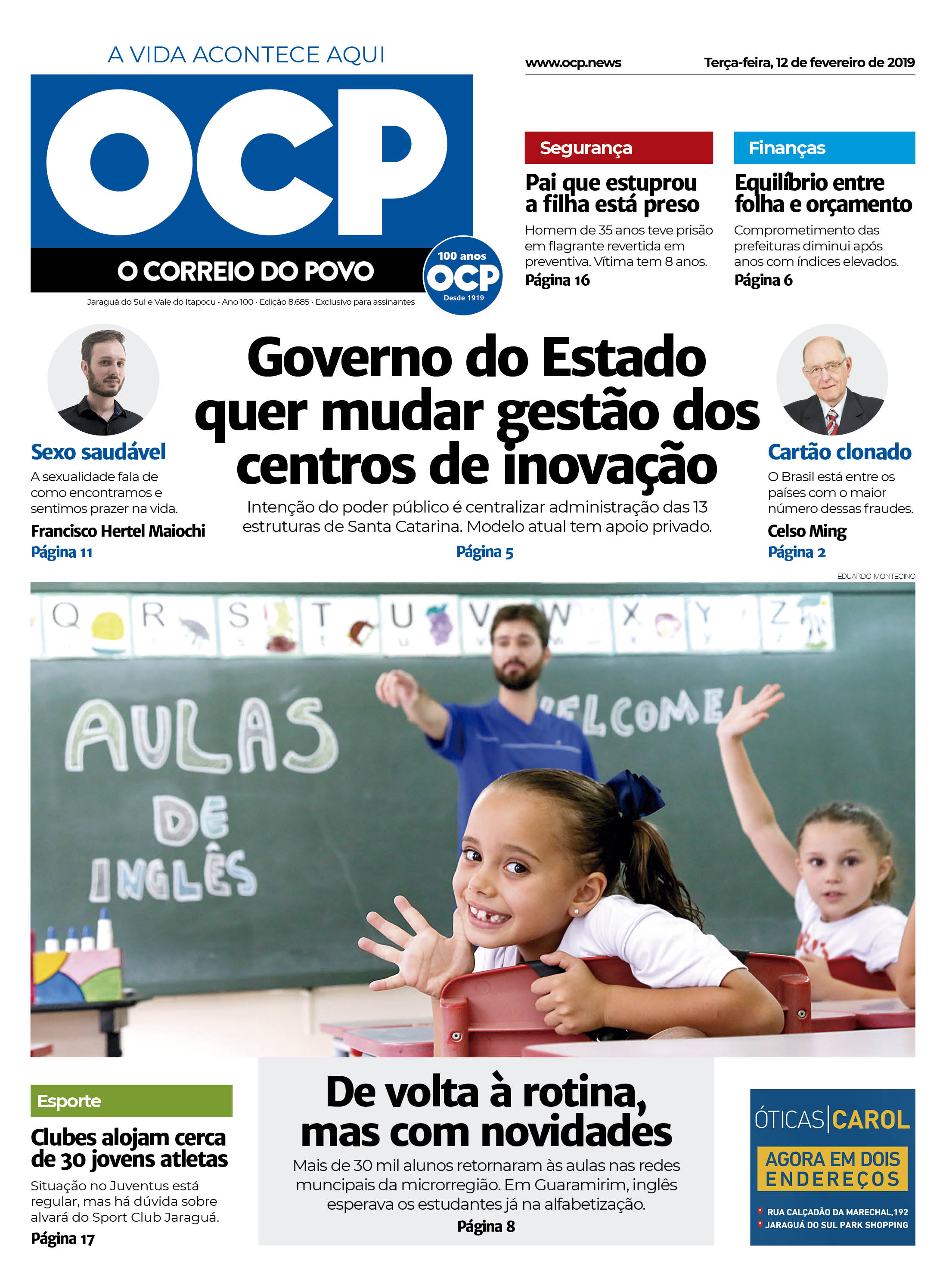 Jornal Digital O Correio do Povo edição 120219