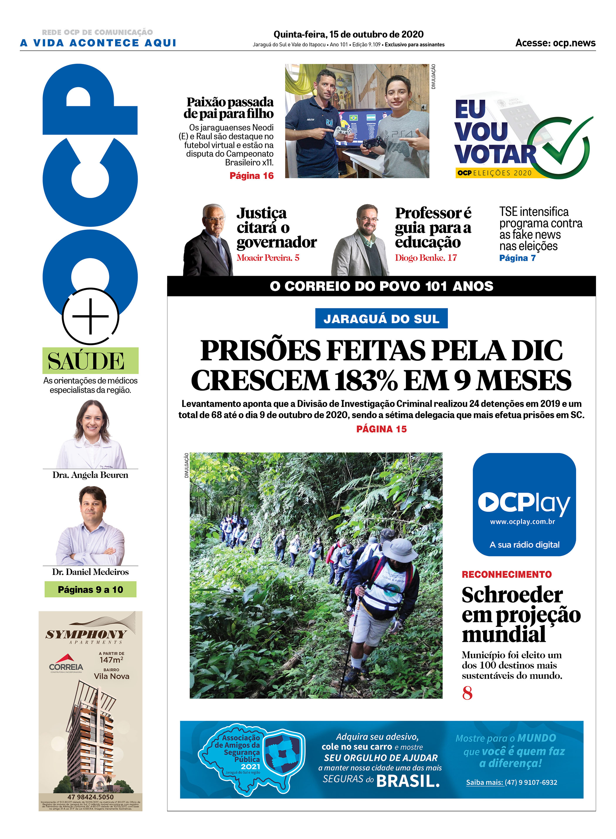 Jornal Digital O Correio do Povo edição 151020