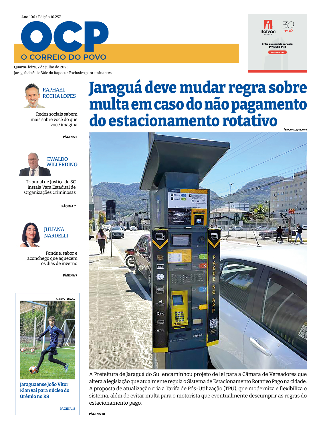 Jornal Digital O Correio do Povo edição 20725