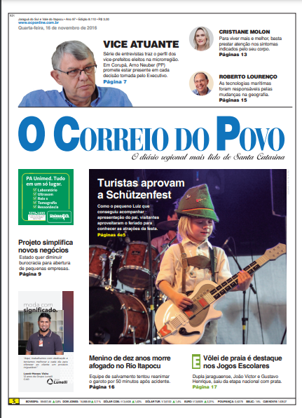 Jornal Digital O Correio do Povo edição 8110