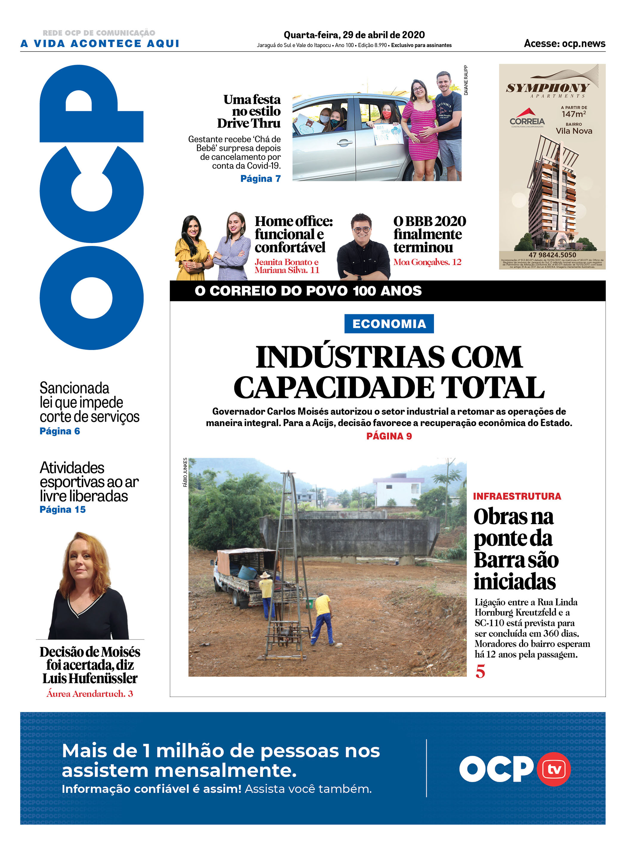 Jornal Digital O Correio do Povo edição 290420