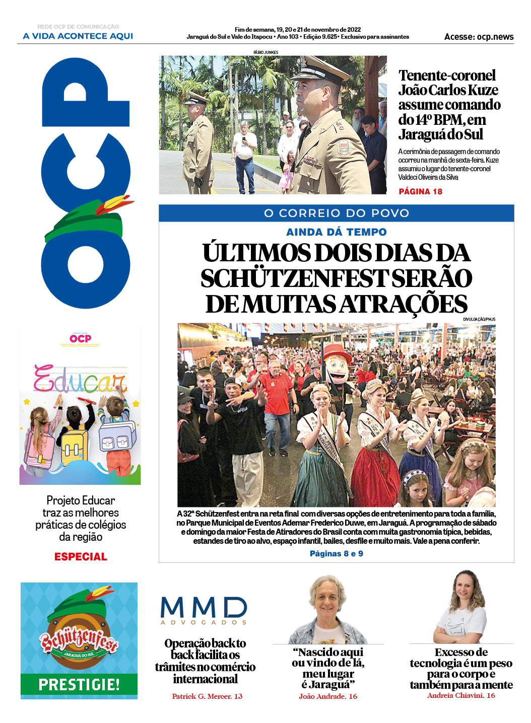 Jornal Digital O Correio do Povo edição 191122