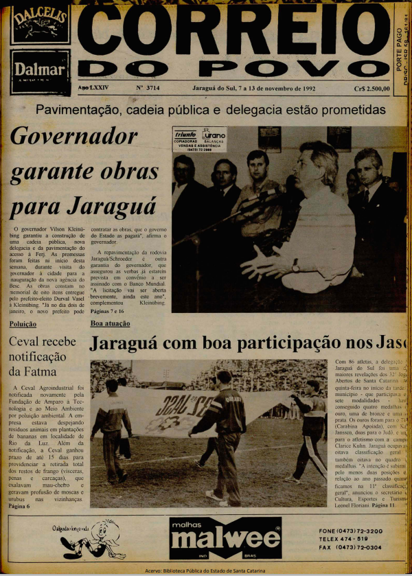 Jornal Digital O Correio do Povo edição 923714