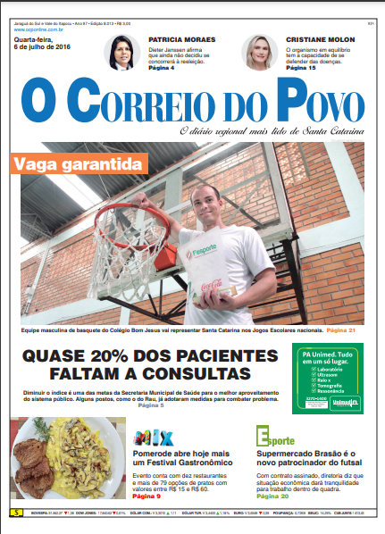 Jornal Digital O Correio do Povo edição 8014