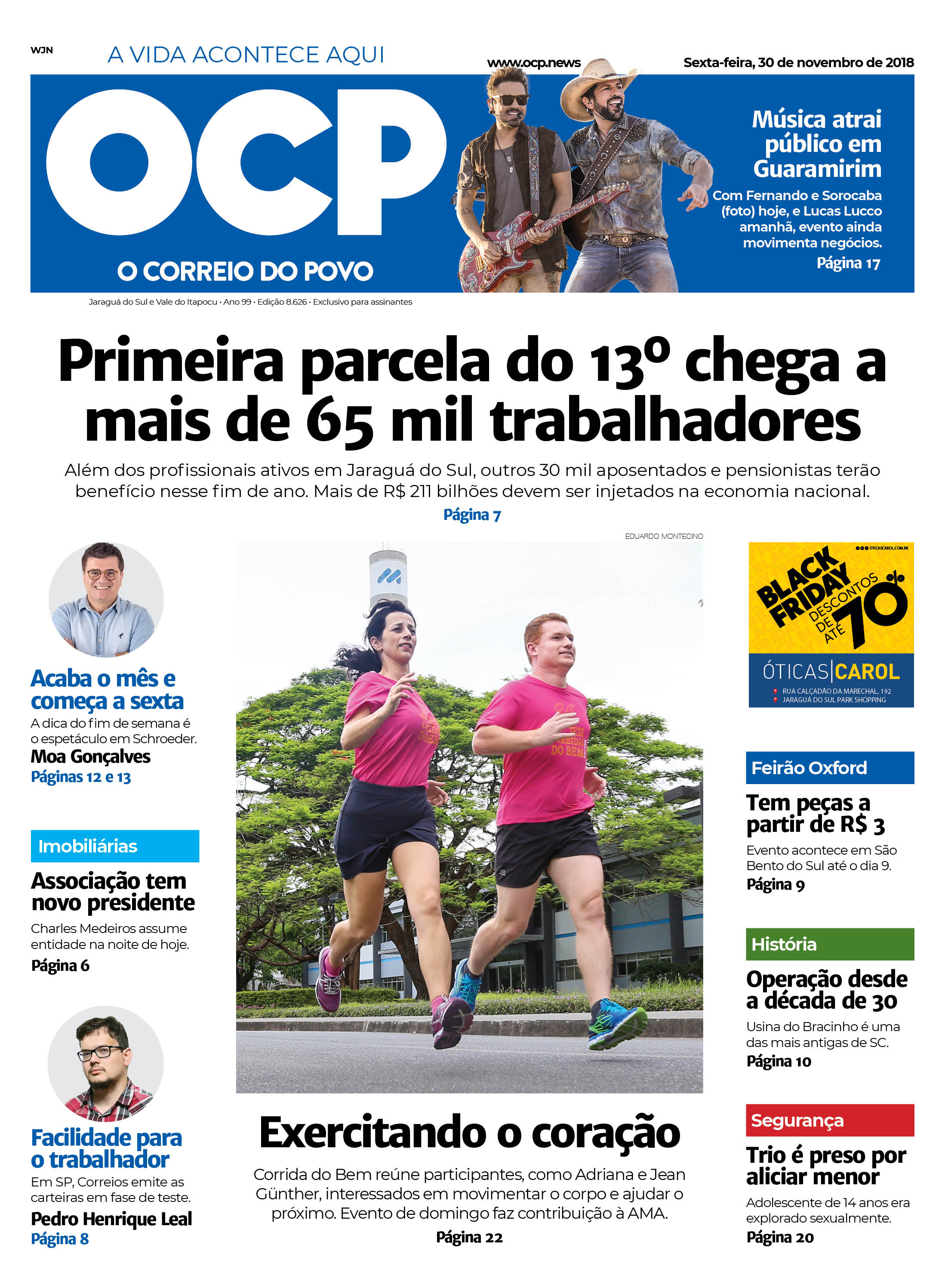 Jornal Digital O Correio do Povo edição 301118