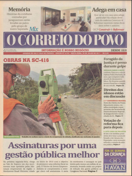 Jornal Digital O Correio do Povo edição 6733