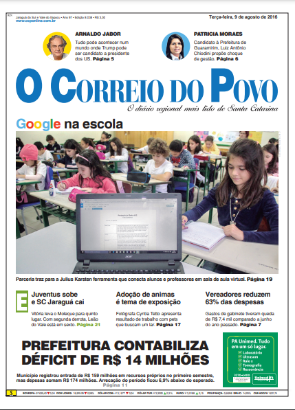 Jornal Digital O Correio do Povo edição 8038