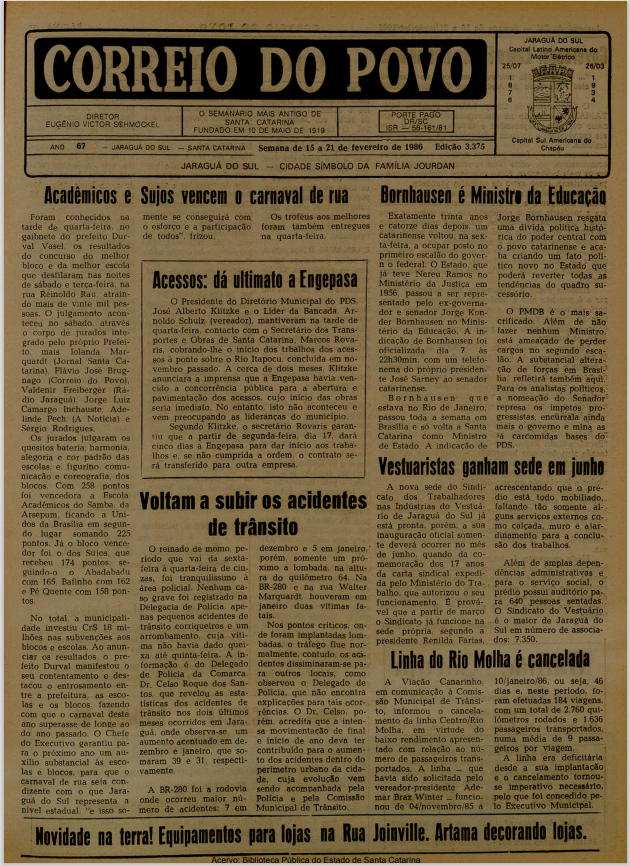 Jornal Digital O Correio do Povo edição 863375