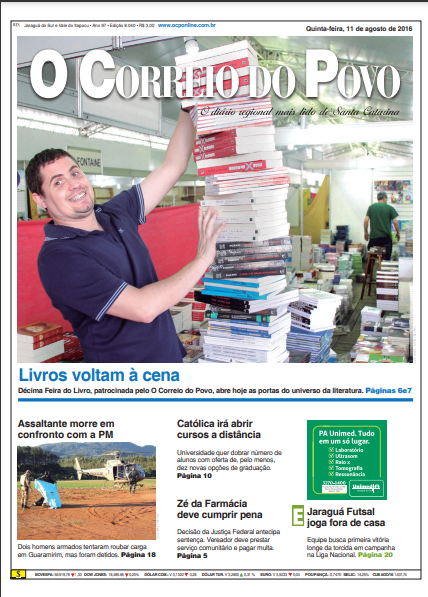 Jornal Digital O Correio do Povo edição 8040
