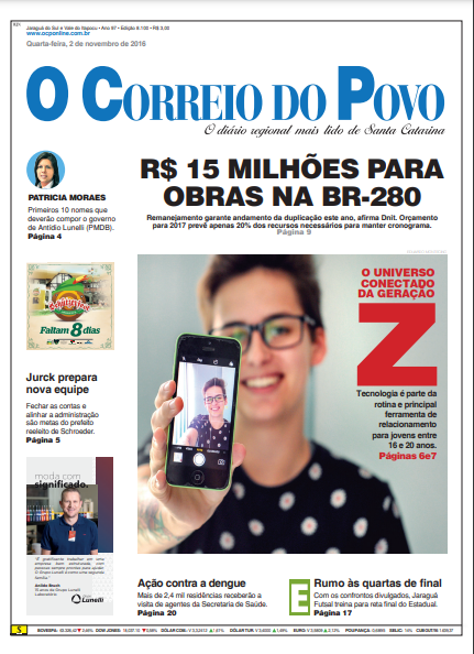 Jornal Digital O Correio do Povo edição 8100