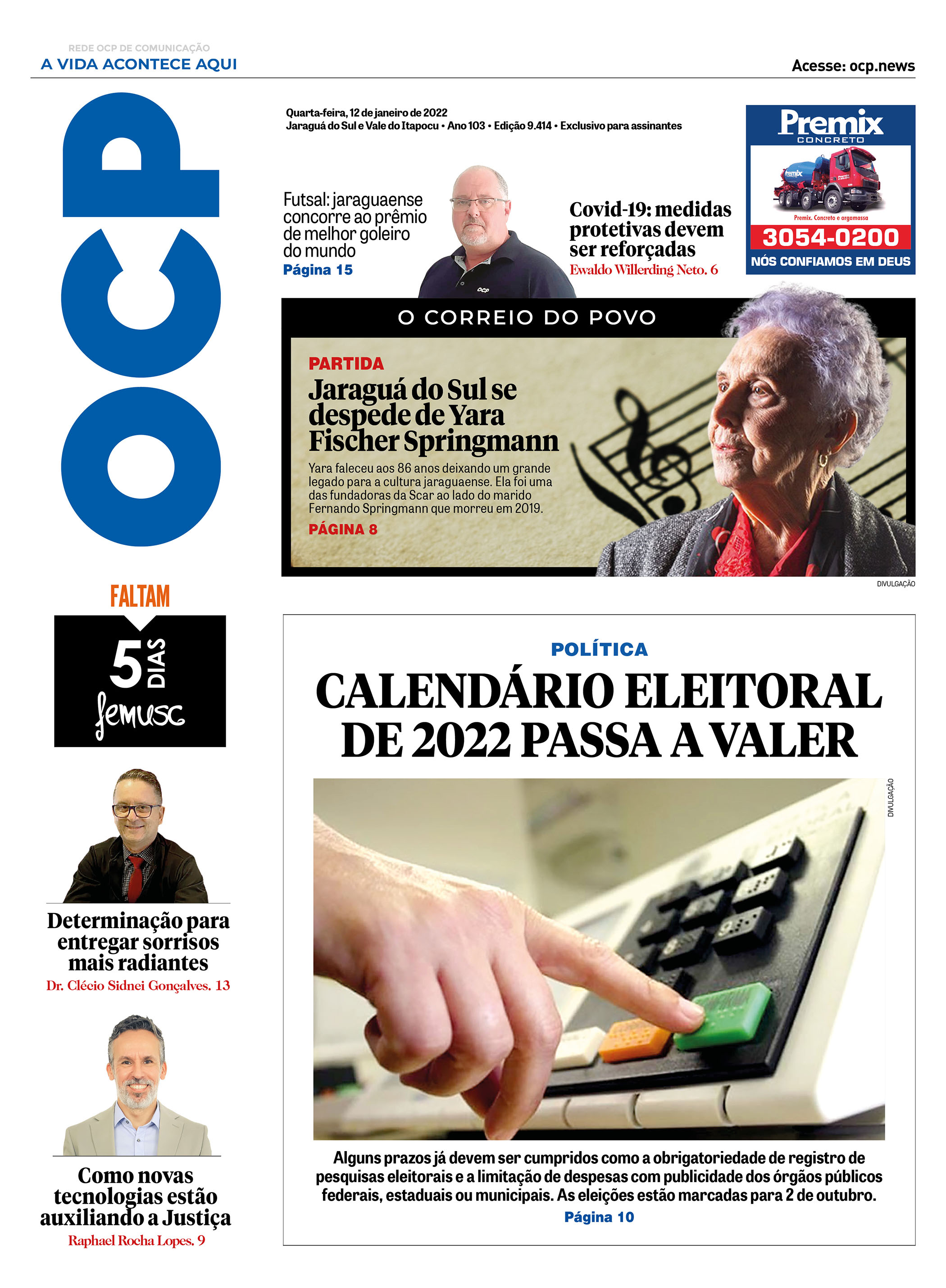 Jornal Digital O Correio do Povo edição 120122