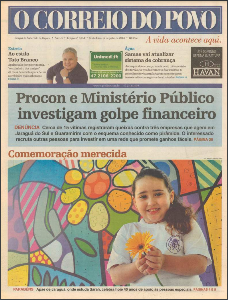 Jornal Digital O Correio do Povo edição 7243