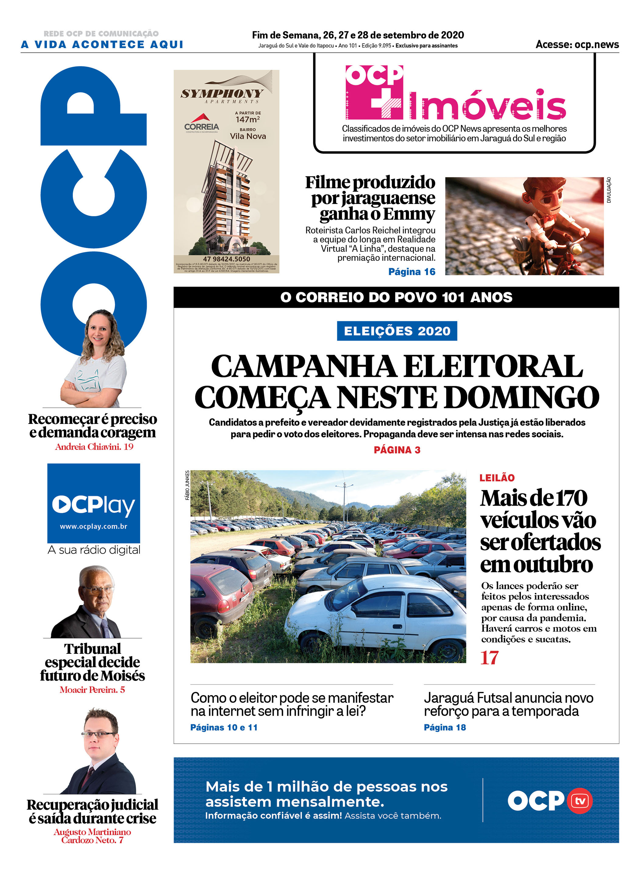Jornal Digital O Correio do Povo edição 260920