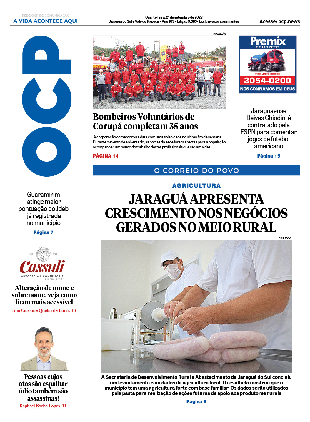 Jornal Digital O Correio do Povo edição 210922