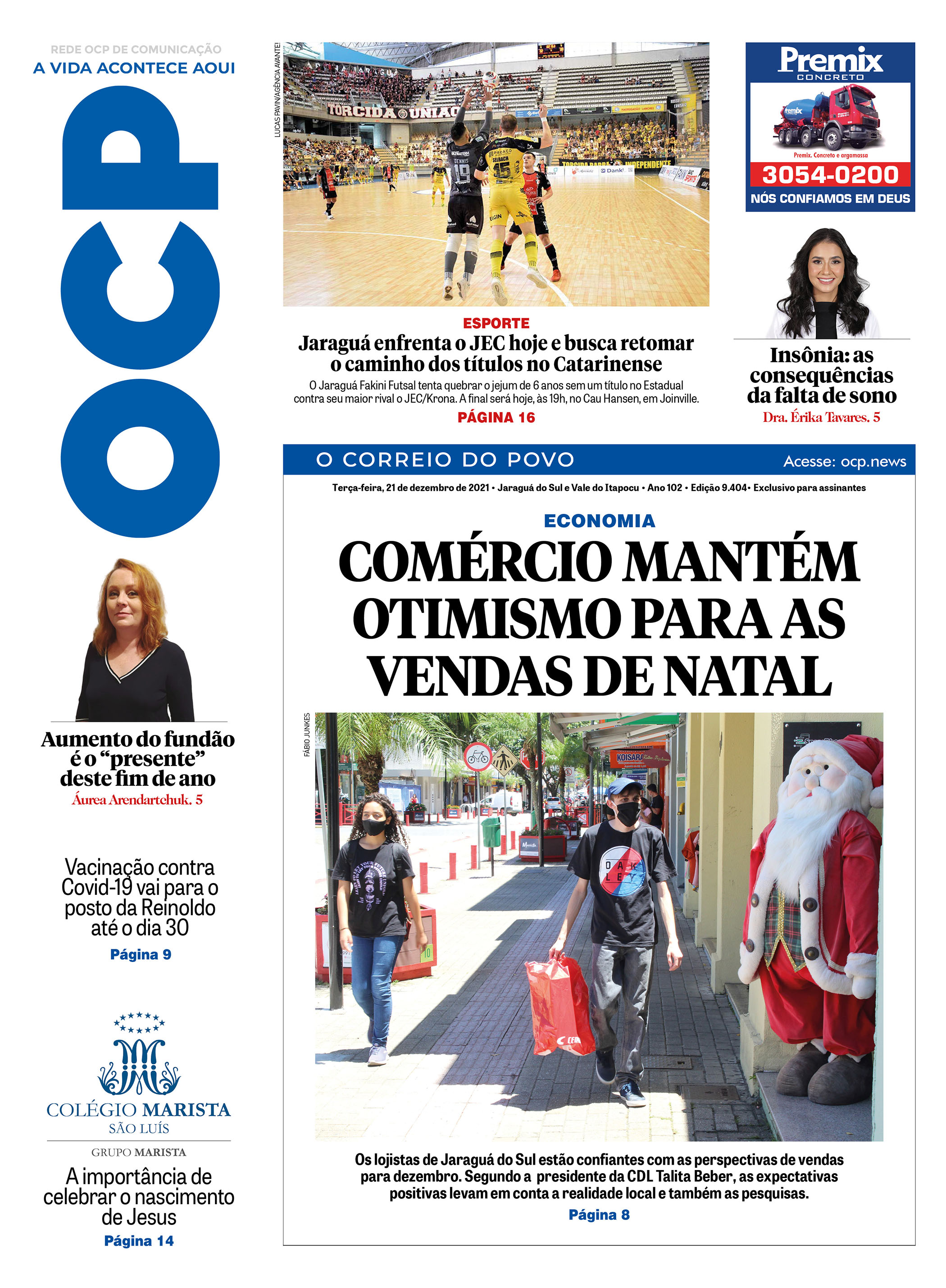 Jornal Digital O Correio do Povo edição 211221