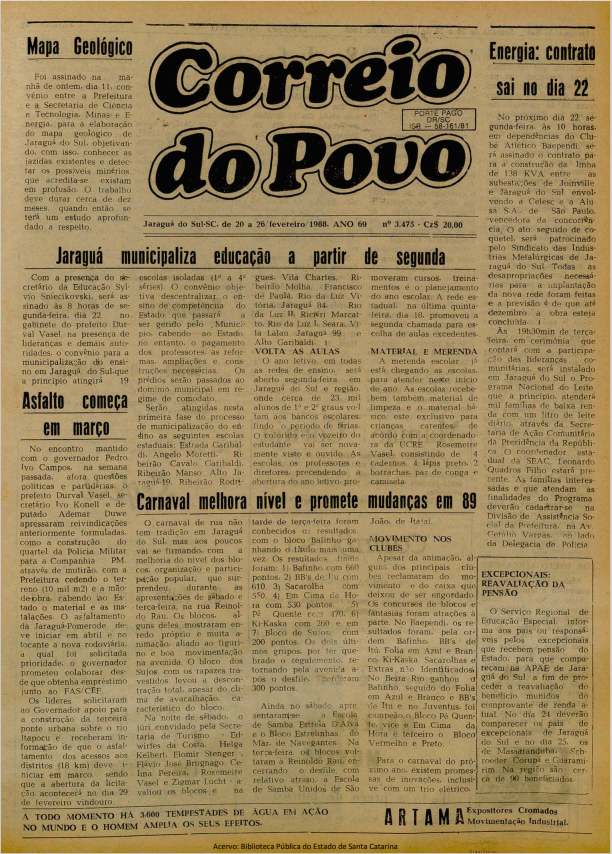 Jornal Digital O Correio do Povo edição 883475