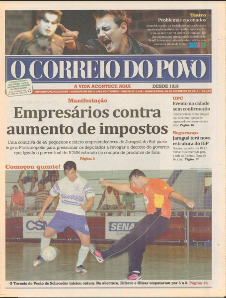 Jornal Digital O Correio do Povo edição 7140